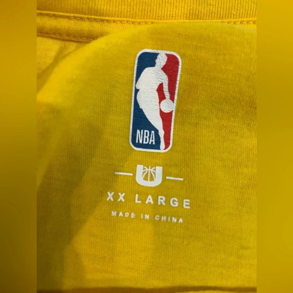 LOS ANGELES LAKERS‎ NBA Yellow 1948 Men’s T Shirt Size XXL - Picture 5 of 9